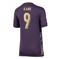 Echipament fotbal Anglia Harry Kane #9 Tricou Deplasare European 2024 pentru femei maneca scurta